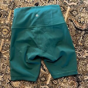 lululemon athletica Deep Teal Bike Shorts